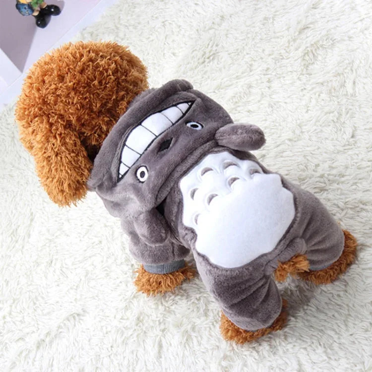 Bộ Trang Phục Lông San Hô Thú Cưng Áo Ấm Chinchillas Dễ Thương Cho Chó, XS, S, M, L, XL, 2XL