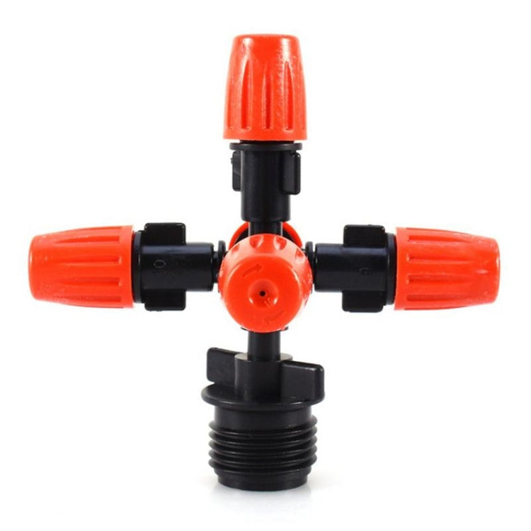 2 Cái Đầu Phun Năm Cửa Chéo Tưới Cây Nhà Kính, Đầu Phun Năm Cửa Chéo