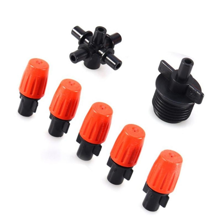 2 Cái Đầu Phun Năm Cửa Chéo Tưới Cây Nhà Kính, Đầu Phun Năm Cửa Chéo