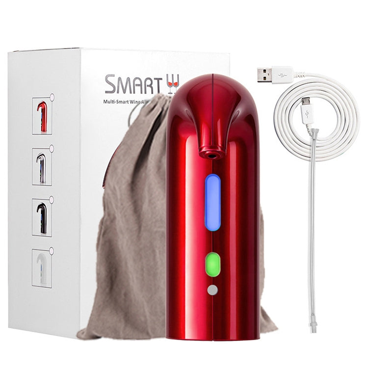 Bình rượu vang đỏ USB sạc nhanh, bình rượu thông minh, màu trắng, đen, đỏ