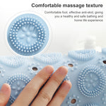 Thảm tròn chống trượt nhà tắm đế hút chân không đệm massage chân