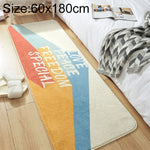 Thảm dệt len cừu không trượt cạnh giường phòng ngủ, kích thước 40×120 cm, 60×160 cm, 60×180 cm