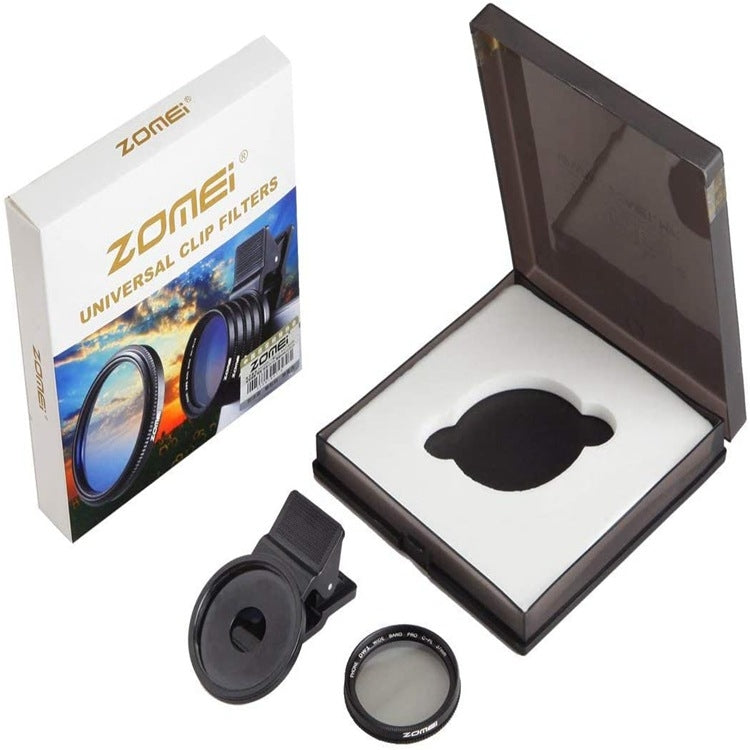 Bộ lọc máy ảnh ZOMEI 37MM CPL phân cực ống kính ngoài cho điện thoại di động, 37MM