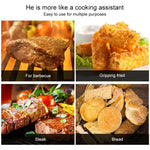 Kẹp thực phẩm thép không gỉ, kẹp bánh mì, kẹp nướng, kẹp bít tết buffet, kích thước 9 inch, 9 inch, 12 inch