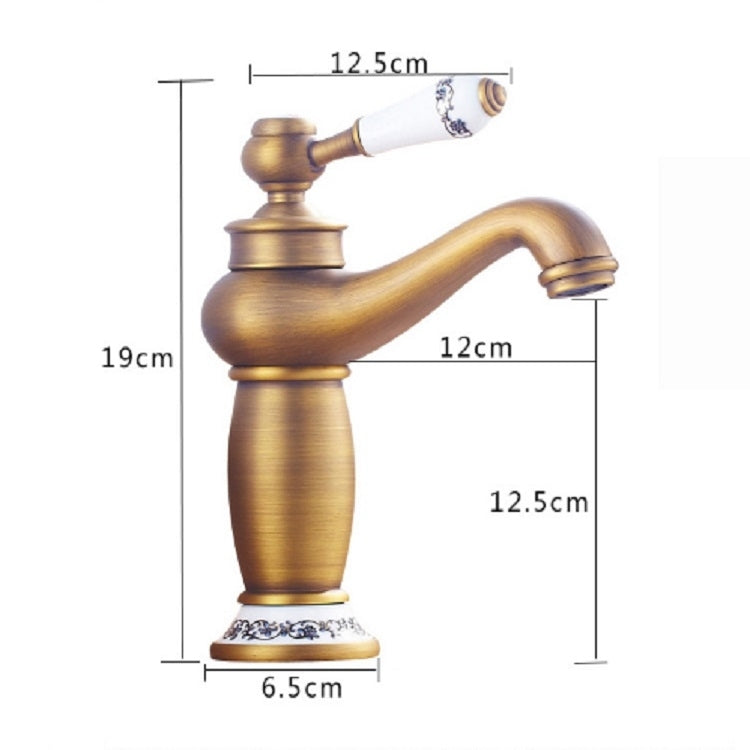 Vòi đồng cổ điển nóng lạnh đôi men sứ xanh trắng, màu đen, cổ điển, bạch kim, đen vàng