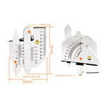 Thước đo kiểm tra hàn thép không gỉ HJC40B, HJC40B