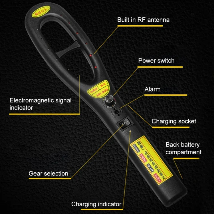 Máy dò tín hiệu không dây trường từ GPS độ nhạy cao HK-809