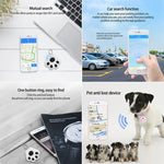 HYC09 Thiết bị định vị GPS thông minh mini cho thú cưng, Định vị Bluetooth