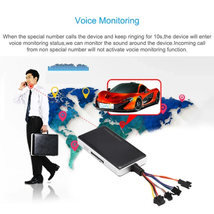 Thiết bị định vị xe ô tô GT06N GSM / GPS, GT06N