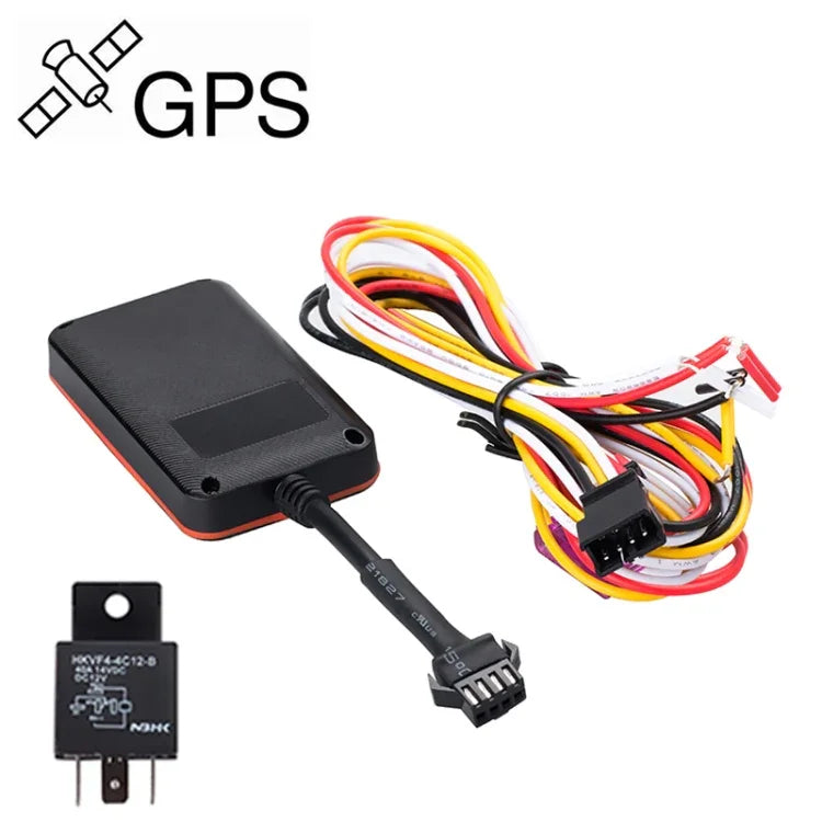 Thiết bị định vị xe hơi xe tải TK108 2G 4PIN theo dõi thời gian thực GSM GPRS GPS, hỗ trợ AGPS có rơle và pin, 4PIN