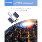 Thiết bị định vị xe hơi xe tải TK202B 2G GSM GPRS GPS, hỗ trợ AGPS, dung lượng pin: 5000MA, 2G 5000mAh