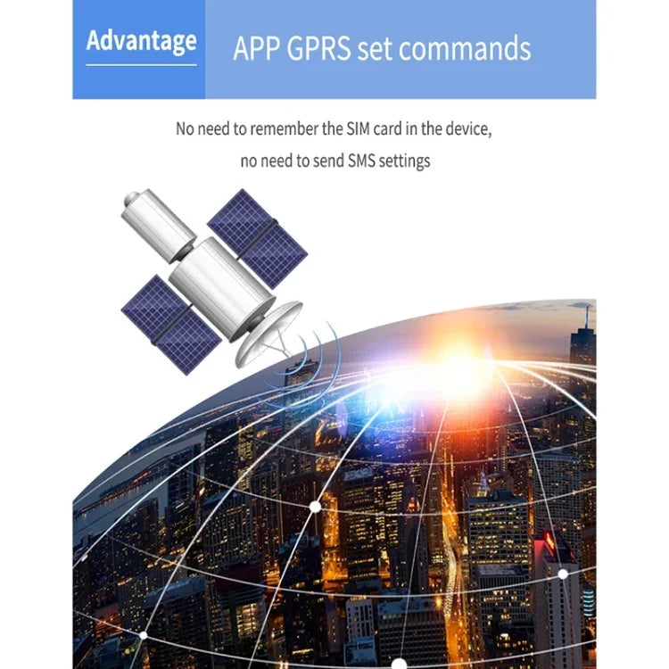 Thiết bị định vị xe hơi xe tải TK202B 2G GSM GPRS GPS, hỗ trợ AGPS, dung lượng pin: 5000MA, 2G 5000mAh