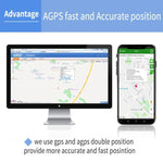 TK202A Thiết bị định vị GPS GSM GPRS 4G cho xe ô tô và xe tải hỗ trợ AGPS, dung lượng pin: 6500mAh, 4G 6500mAh