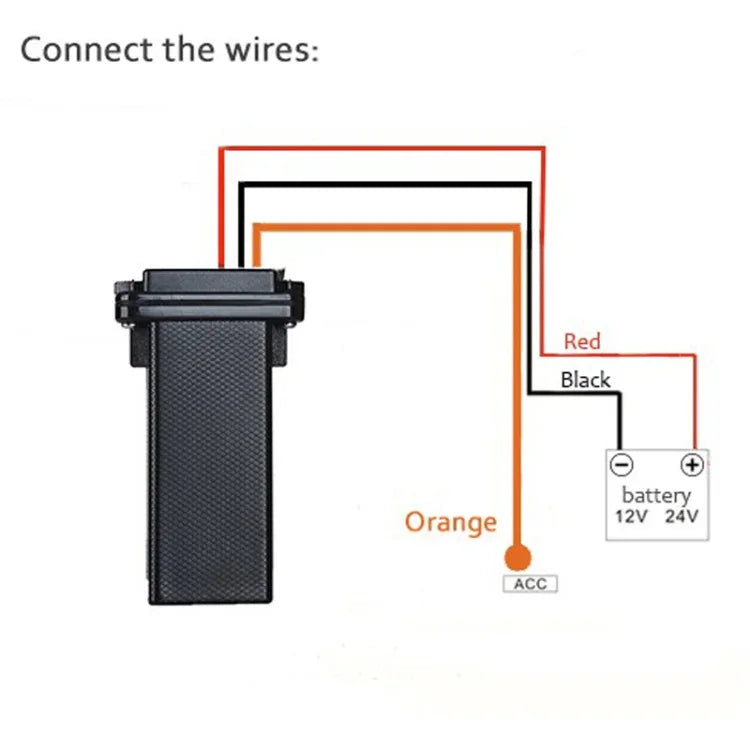 KH-901 Mini Chống Nước 2G GSM 4Pin Định Vị GPS Cho Xe Ô Tô Xe Máy Phương Tiện, 6-60V, KH-901