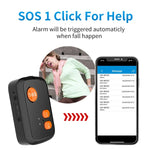 V51 Kiểu A Chống Nước IP67 4G LTE 3G 2G GSM Nút SOS Khẩn Cấp Cho Người Cao Tuổi Định Vị GPS Cho Châu Á/Châu Âu/Châu Phi/Châu Úc, V51 Kiểu A