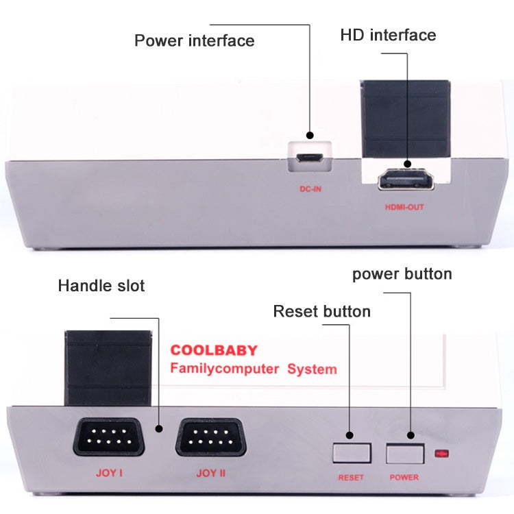 Máy chơi game video HD Mini TV cổ điển Retro, Tích hợp 600 trò chơi, Phích cắm EU, 600 trò chơi (Phích cắm EU), 600 trò chơi (Phích cắm US)
