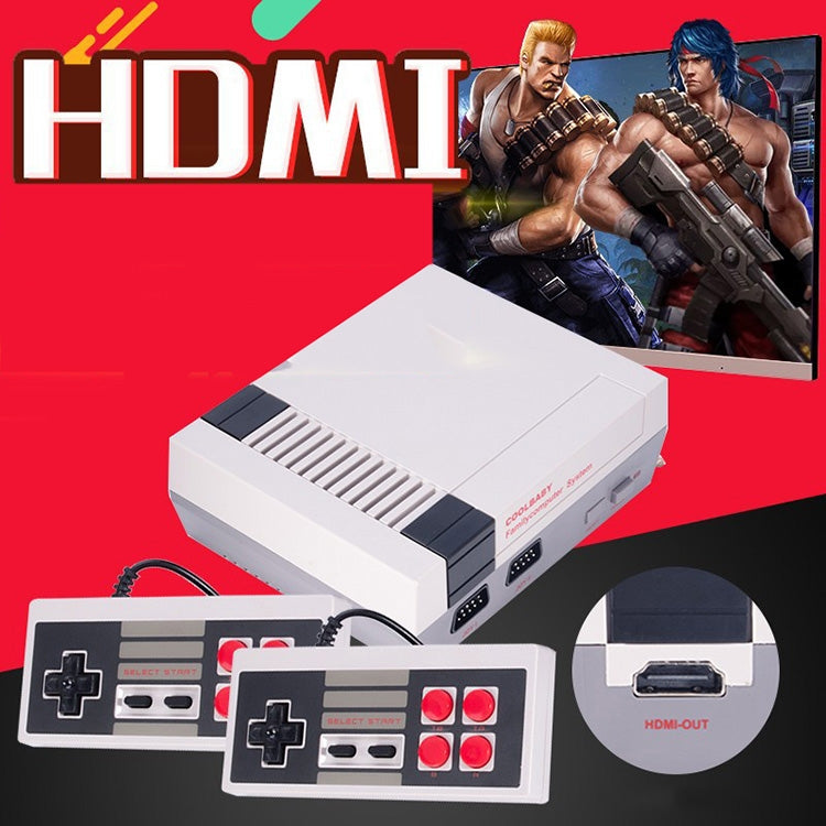 Máy chơi game video HD Mini TV cổ điển Retro, Tích hợp 600 trò chơi, Phích cắm EU, 600 trò chơi (Phích cắm EU), 600 trò chơi (Phích cắm US)