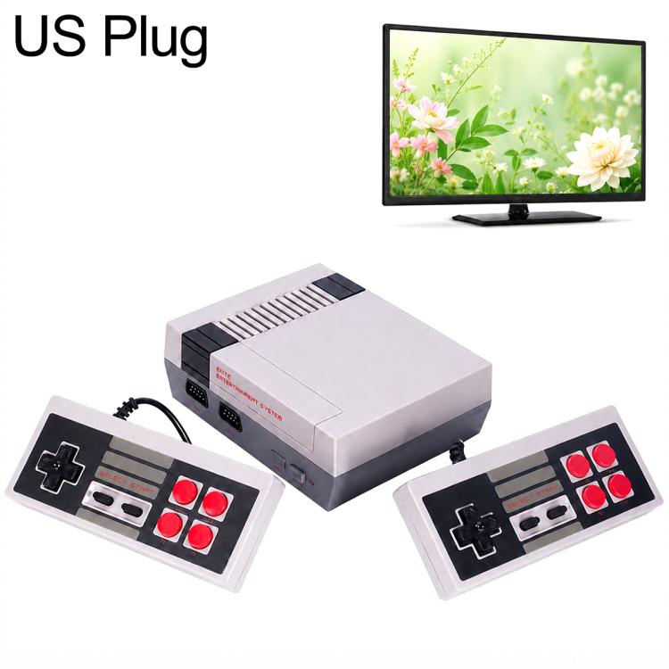 Máy chơi game video HD Mini TV cổ điển Retro, Tích hợp 600 trò chơi, Phích cắm EU, 600 trò chơi (Phích cắm EU), 600 trò chơi (Phích cắm US)