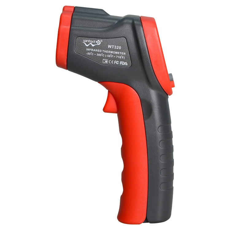 Nhiệt Kế Hồng Ngoại Cầm Tay Ngoài Trời Không Tiếp Xúc Wintact WT320 -50°C~380°C, WT320