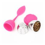 Dây lọc trà silicone treo bằng thép không gỉ