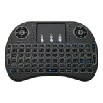 Hỗ trợ ngôn ngữ: Tiếng Nga i8 Bàn phím không dây có đèn nền Air Mouse với bàn di chuột cho Android TV Box & Smart TV & Máy tính bảng PC & Xbox360 & PS3 & HTPC/IPTV, Tiếng Nga