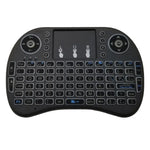 Hỗ trợ ngôn ngữ: Tiếng Ý i8 Bàn phím không dây có đèn nền Air Mouse với bàn di chuột cho Android TV Box & Smart TV & Máy tính bảng PC & Xbox360 & PS3 & HTPC/IPTV, Tiếng Ý