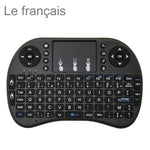 Hỗ trợ ngôn ngữ: Bàn phím không dây i8 Air Mouse có Touchpad cho Android TV Box & Smart TV & Máy tính bảng PC & Xbox360 & PS3 & HTPC/IPTV, tiếng Pháp