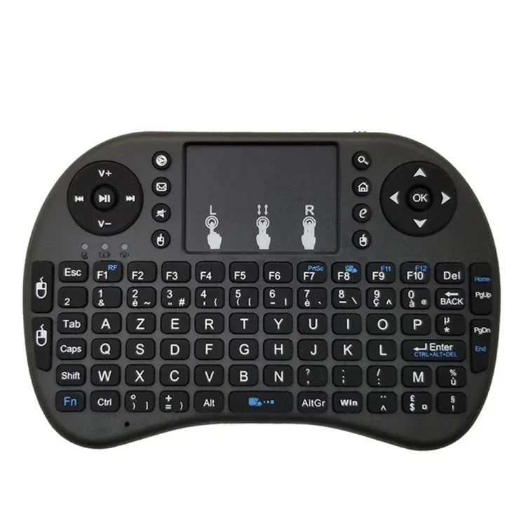Hỗ trợ ngôn ngữ: Bàn phím không dây i8 Air Mouse có Touchpad cho Android TV Box & Smart TV & Máy tính bảng PC & Xbox360 & PS3 & HTPC/IPTV, tiếng Pháp