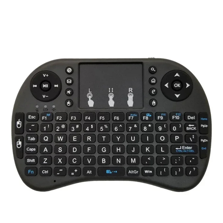 Hỗ trợ ngôn ngữ: Bàn phím không dây i8 Air Mouse có Touchpad cho Android TV Box & Smart TV & Máy tính bảng PC & Xbox360 & PS3 & HTPC/IPTV, tiếng Anh