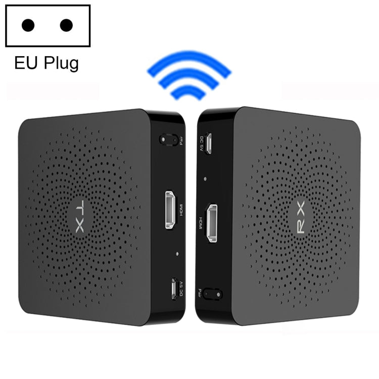 Bộ truyền tín hiệu không dây Measy W2H 60GHz 4K Ultra HD, khoảng cách truyền: 30m, phích cắm UK, 4K
