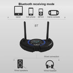TX800 Bộ phát thu âm thanh Bluetooth 5.0 sợi quang với ăng-ten kép & màn hình OLED