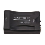 SCART to RF Video Converter, Support RF67.25MHz, 61.25MHz, SCART to RF