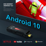 X96 S400 Android 10.0 Mini TV Stick, Allwinner H313 Quad Core ARM Cortex A53, 1GB + 8GB, hỗ trợ WiFi, HDMI, thẻ TF, USB, 1GB+8GB