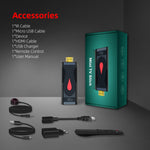 X96 S400 Android 10.0 Mini TV Stick, Allwinner H313 Quad Core ARM Cortex A53, 1GB + 8GB, hỗ trợ WiFi, HDMI, thẻ TF, USB, 1GB+8GB