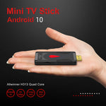 X96 S400 Android 10.0 Mini TV Stick, Allwinner H313 Quad Core ARM Cortex A53, 1GB + 8GB, hỗ trợ WiFi, HDMI, thẻ TF, USB, 1GB+8GB