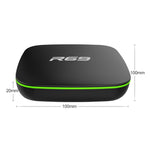 R69 Hộp TV Thông Minh 1080P HD Android 4.4 Đầu Phát Media với Điều Khiển Từ Xa, Chip Allwinner H3 Bốn Nhân, RAM: 1GB, ROM: 8GB, WiFi 2.4G, LAN, Phích Cắm EU, 1GB+8GB
