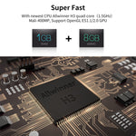 R69 Hộp TV Thông Minh 1080P HD Android 4.4 Đầu Phát Media với Điều Khiển Từ Xa, Chip Allwinner H3 Bốn Nhân, RAM: 1GB, ROM: 8GB, WiFi 2.4G, LAN, Phích Cắm EU, 1GB+8GB