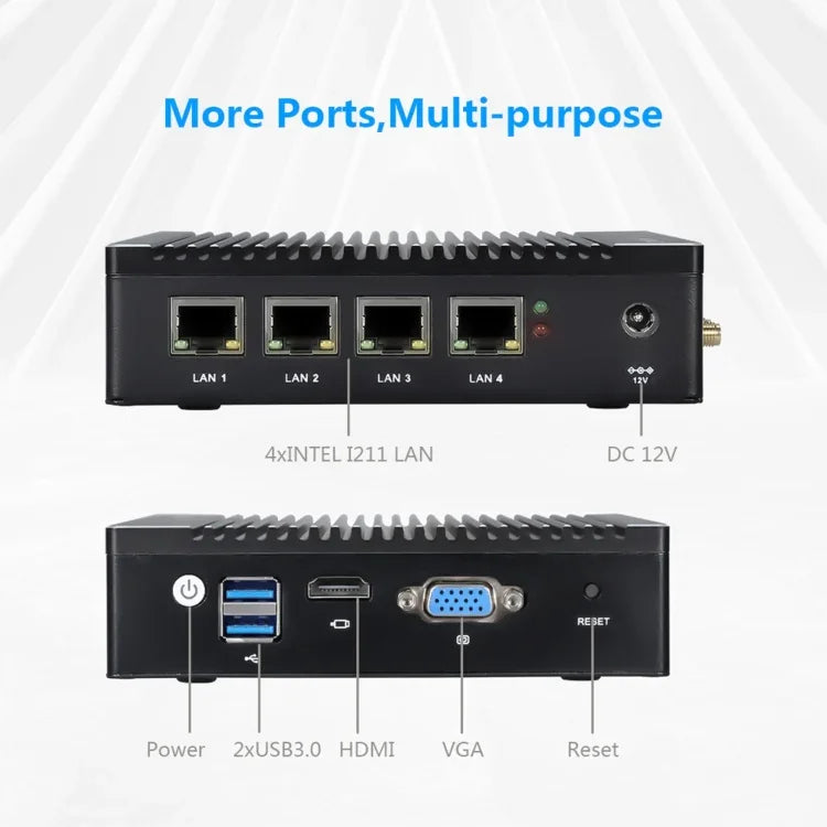 Máy tính Mini K660G4 hệ điều hành Windows và Linux, Bộ xử lý Intel Celeron N2840 bốn nhân 2M Cache, 1.83GHz, lên đến 2.25GHz, RAM 8GB + SSD 128GB, phích cắm US, 8GB+128GB phích cắm AU, 8GB+128GB phích cắm EU, 8GB+128GB phích cắm UK, 8GB+128GB phích cắm US