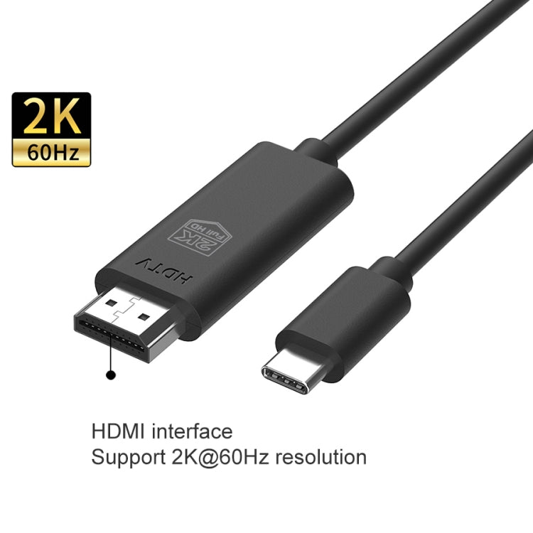 UC506 Cáp USB-C / Type-C sang HDMI 2K 60Hz HDTV, UC506