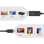 UC506 Cáp USB-C / Type-C sang HDMI 2K 60Hz HDTV, UC506