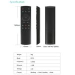 Điều khiển từ xa chuột bay G20S 2.4G với đầu vào giọng nói Fidelity & Học IR & Con quay hồi chuyển 6 trục cho PC & Android TV Box & Laptop & Máy chiếu, G20S