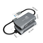 Hộp ghi hình video Z31 HDMI cái sang HDMI cái + Âm thanh + USB 2.0, Z31