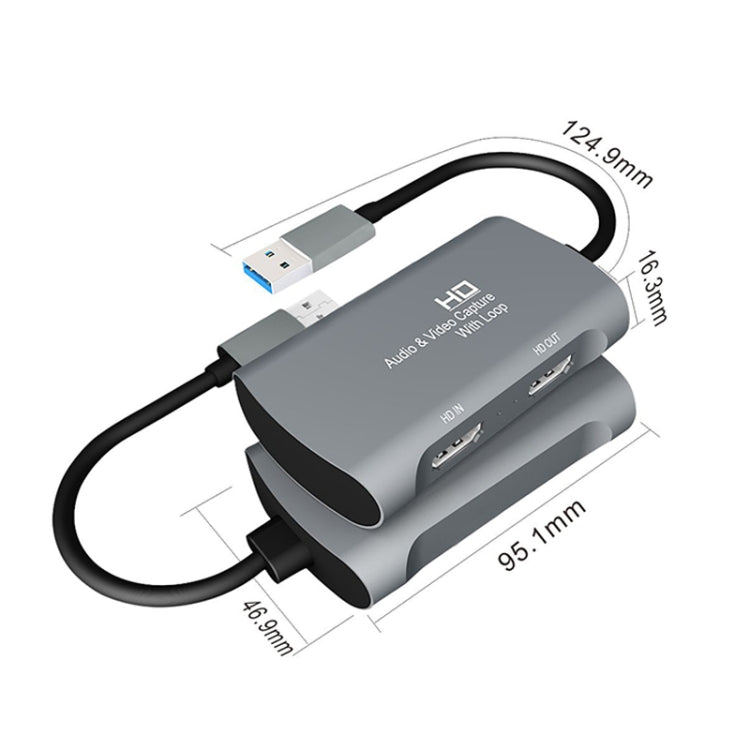 Hộp ghi hình video Z31 HDMI cái sang HDMI cái + Âm thanh + USB 2.0, Z31