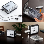 Máy Chuyển Đổi Băng Cassette USB Sang MP3 Ghi Âm Nhạc, Băng Sang MP3