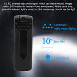 Bút ghi hình camera HD 1080P thiết kế kẹp sau B18, hỗ trợ phát hiện chuyển động / nhìn ban đêm hồng ngoại / camera xoay 180 độ / thẻ TF