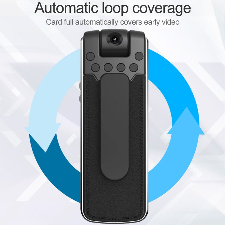 Bút ghi hình camera HD 1080P thiết kế kẹp sau B18, hỗ trợ phát hiện chuyển động / nhìn ban đêm hồng ngoại / camera xoay 180 độ / thẻ TF