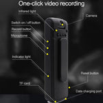 Bút ghi hình camera HD 1080P thiết kế kẹp sau B18, hỗ trợ phát hiện chuyển động / nhìn ban đêm hồng ngoại / camera xoay 180 độ / thẻ TF