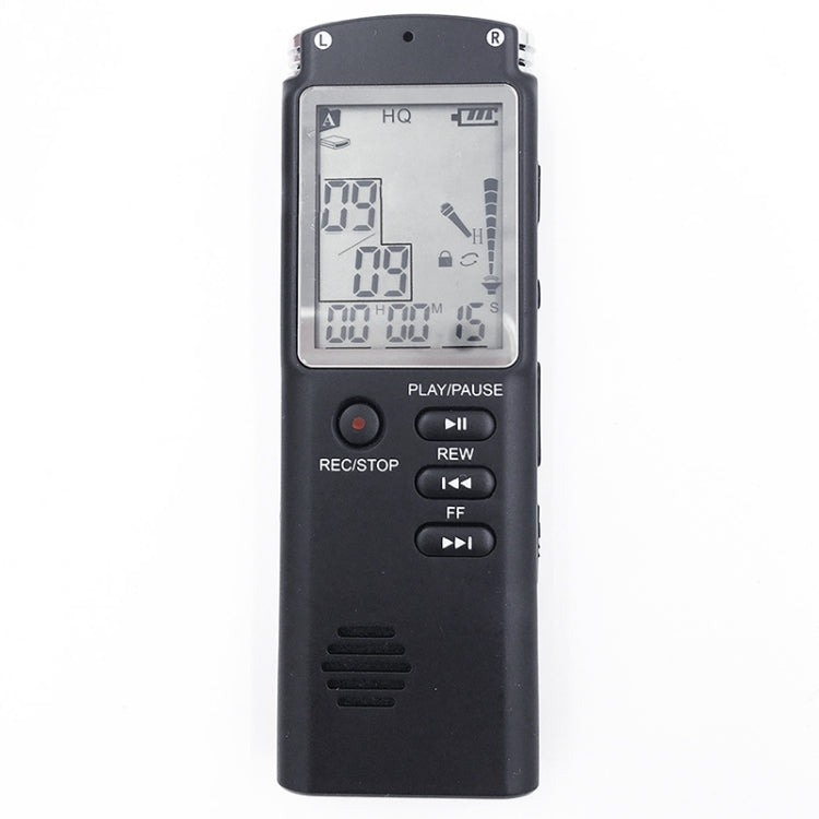 Máy ghi âm kỹ thuật số giảm tiếng ồn màn hình đơn sắc HD T60, 16G, hỗ trợ định dạng MP3 / WAV, 16G