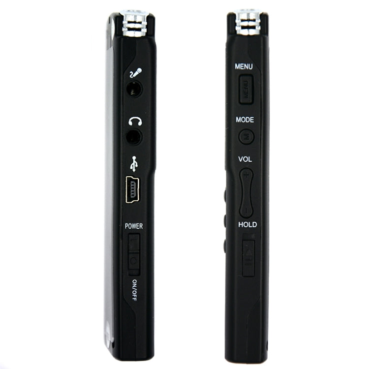 Máy ghi âm kỹ thuật số giảm tiếng ồn màn hình đơn sắc HD T60, 32G, hỗ trợ định dạng MP3 / WAV, 32G