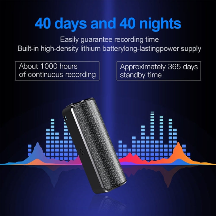 Q70 Bút ghi âm điều khiển giọng nói giảm tiếng ồn HD thông minh 16GB, 16GB
